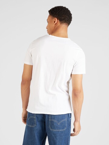 Key Largo - Camiseta 'MT ROLLER' en blanco