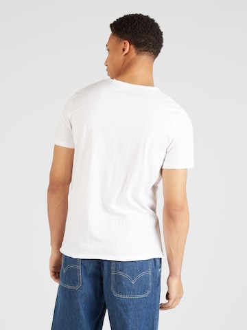 T-Shirt 'MT ROLLER' Key Largo en blanc
