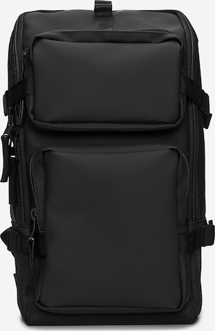 RAINS Backpack 'Trail' in Black: front