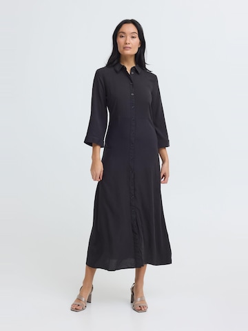 Oxmo Jurk ' OXNIlla ' in Zwart: voorkant