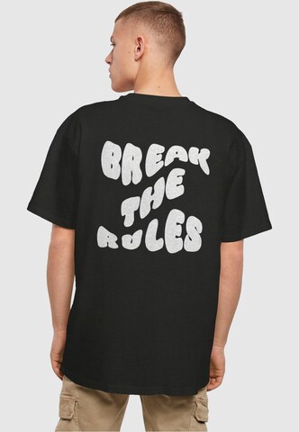 Merchcode Shirt 'Break The Rules' in Schwarz