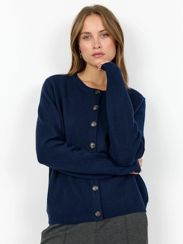 Soyaconcept Strickjacke ' ORLEAN ' in Blau: Vorderseite