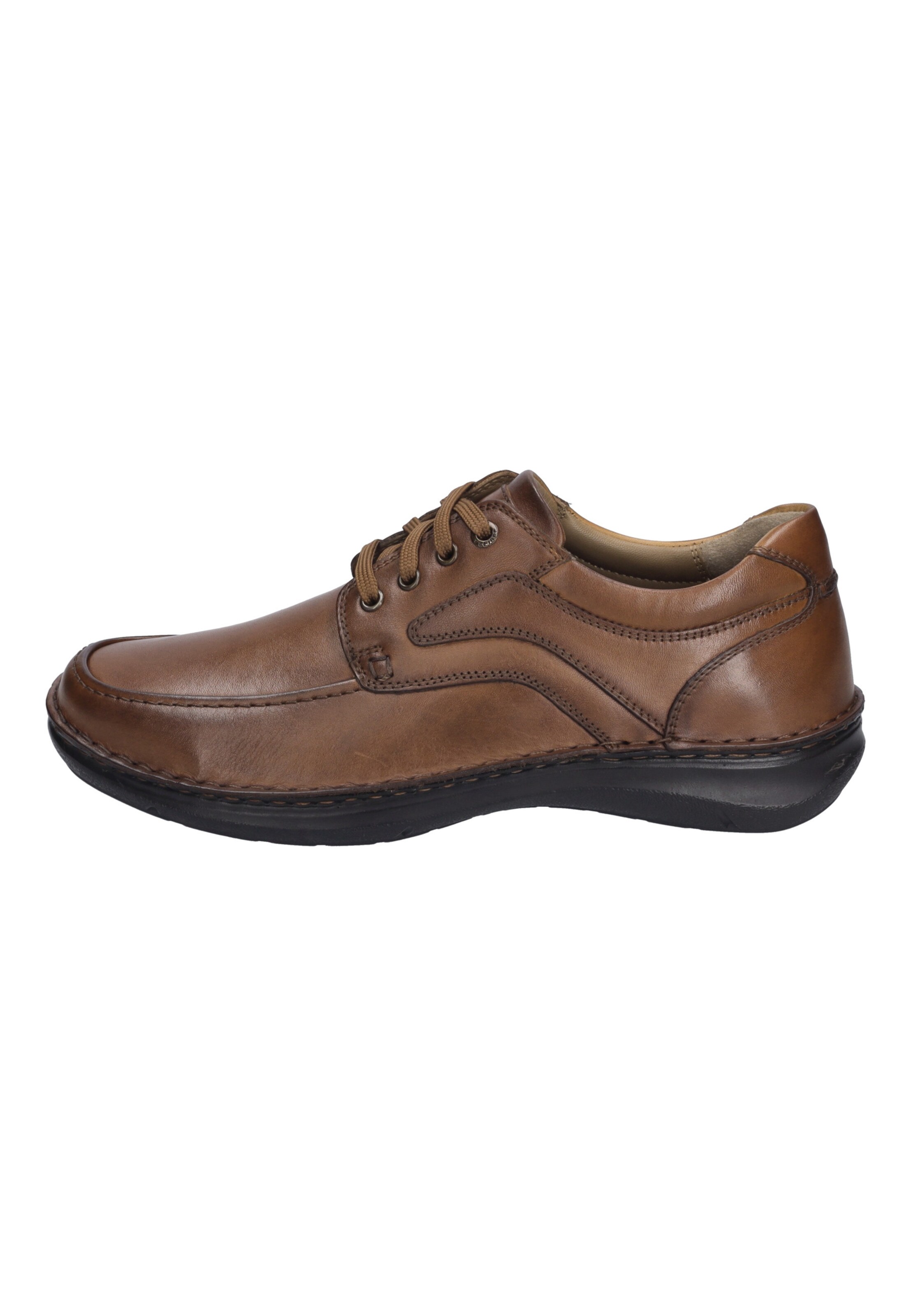 JOSEF SEIBEL Lace-Up Shoes 'New Anvers 62' in Brown: front