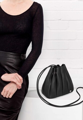 Gretchen Handtasche in Schwarz: Vorderseite