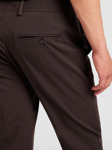 SELECTED HOMME Slimfit Hose 'SLHLIAM' in Braun