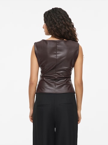 Noisy may Bluse 'NMSANDY' in Braun