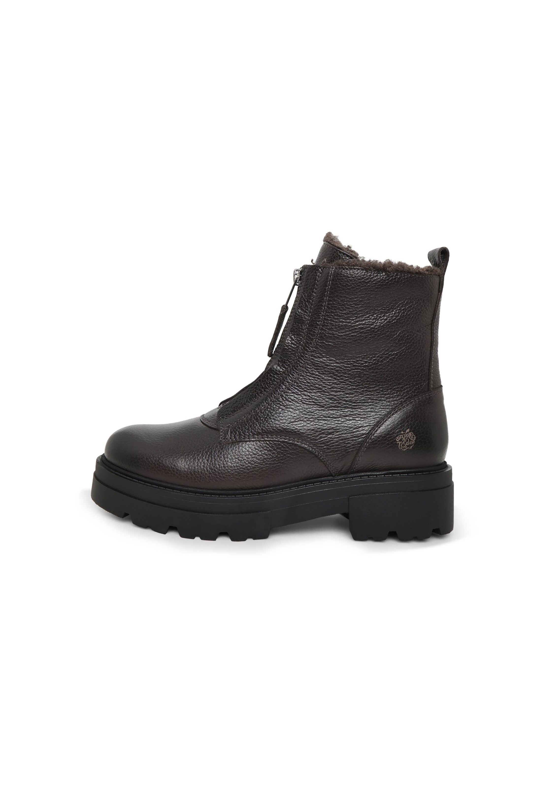 Bottines 'Big Star' Apple of Eden en marron : devant