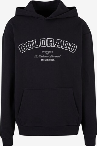 Sweat-shirt 'Le Colorado Provencal' 9N1M SENSE en noir : devant