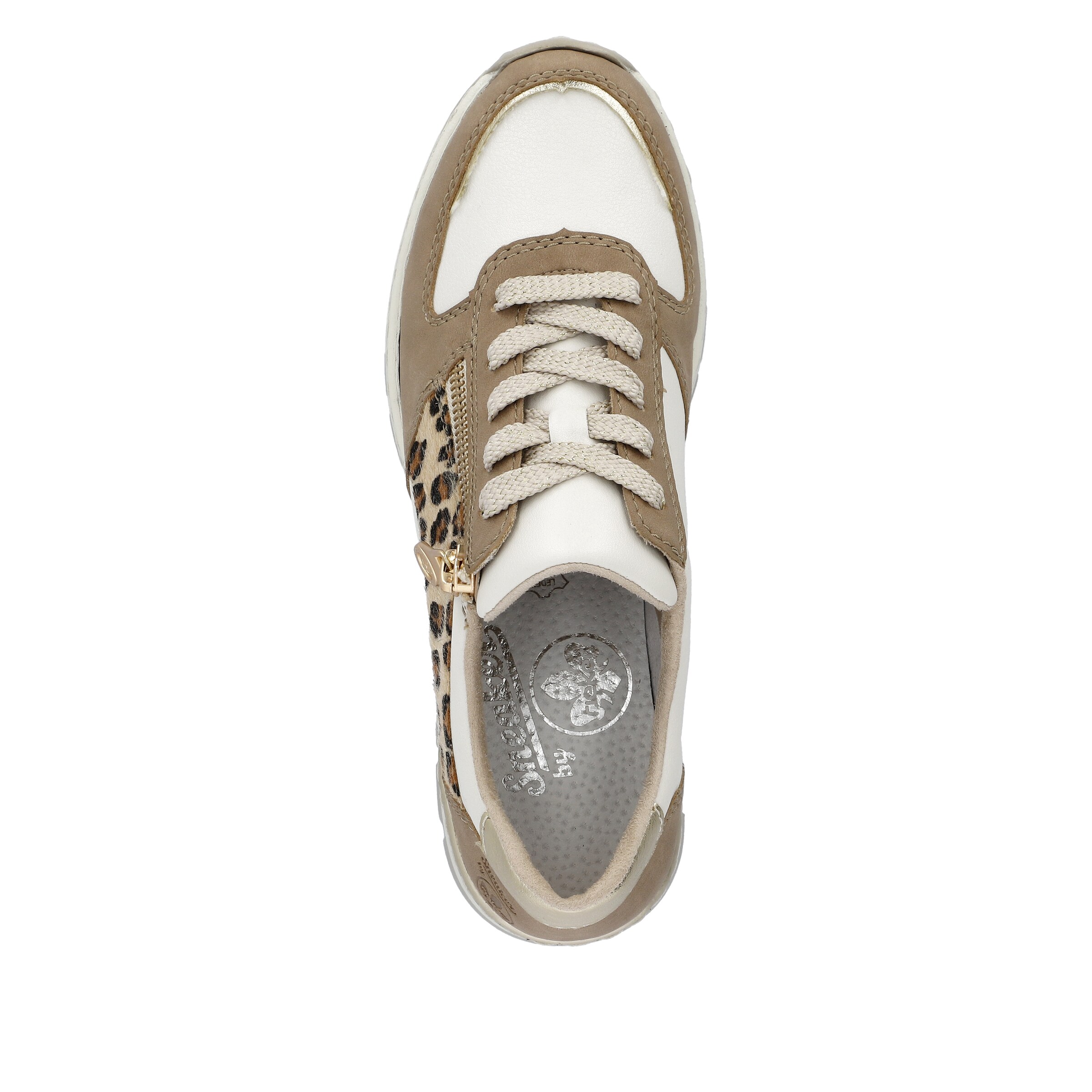 Baskets basses Rieker en beige