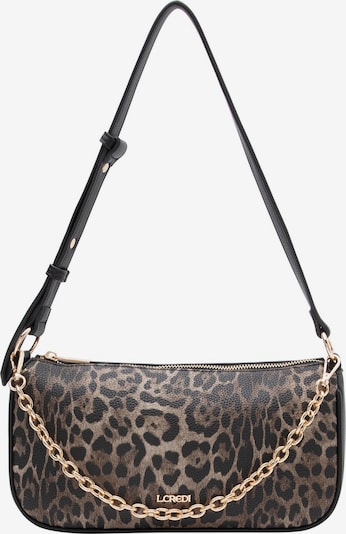 L.CREDI Torba za na rame 'Phaedra' u svijetlosmeđa / tamno smeđa, Pregled proizvoda