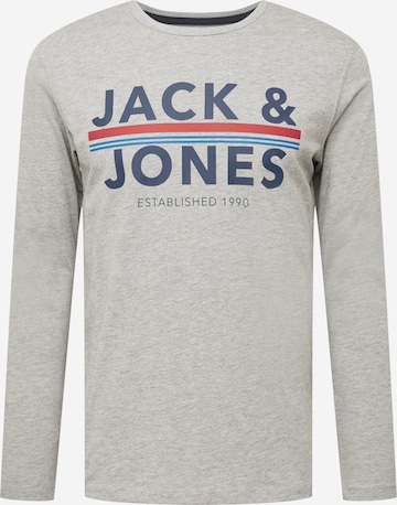 JACK & JONES - Camisa 'Ron' em cinzento: frente