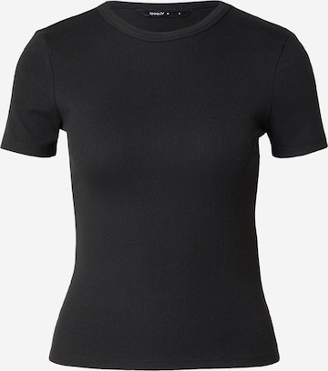 Tricou 'ONLJUNE' de la ONLY pe negru: față