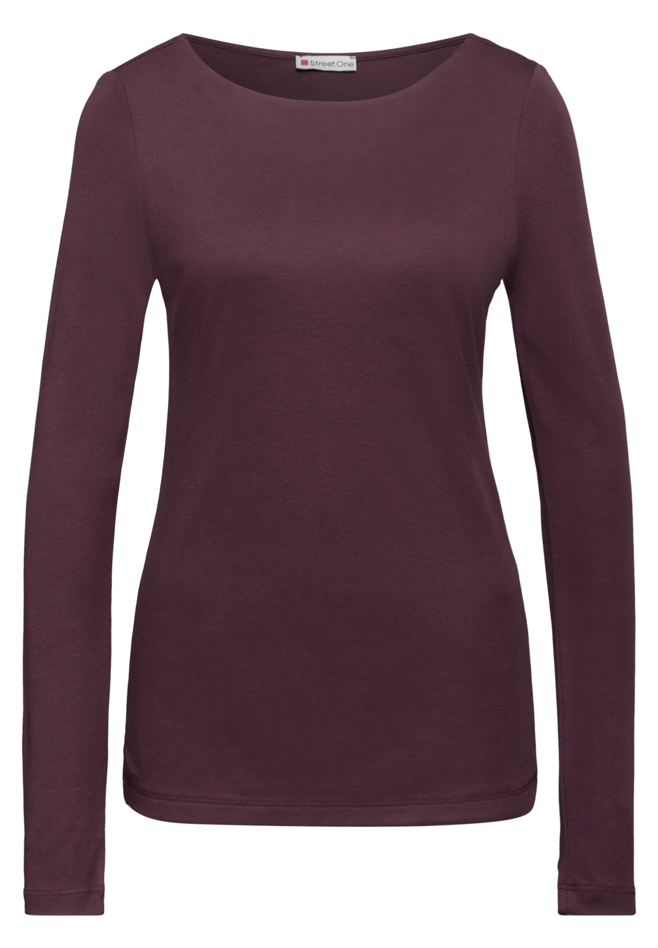 STREET ONE Shirt in Purple: front