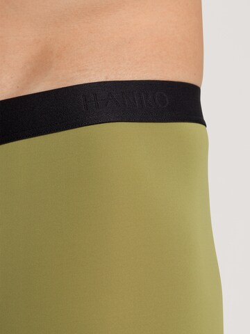 Hanro - Boxers 'Micro Touch' em verde