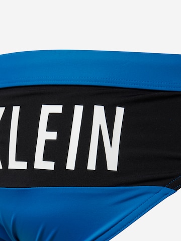 Calvin Klein Swimwear Badshorts 'Intense Power' i blå