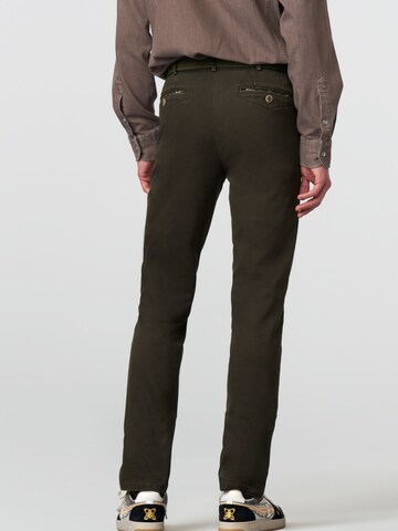 MEYER Regular Chino 'Chicago' in Zwart