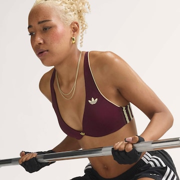 ADIDAS PERFORMANCE Kolmio Urheilurintaliivit värissä punainen