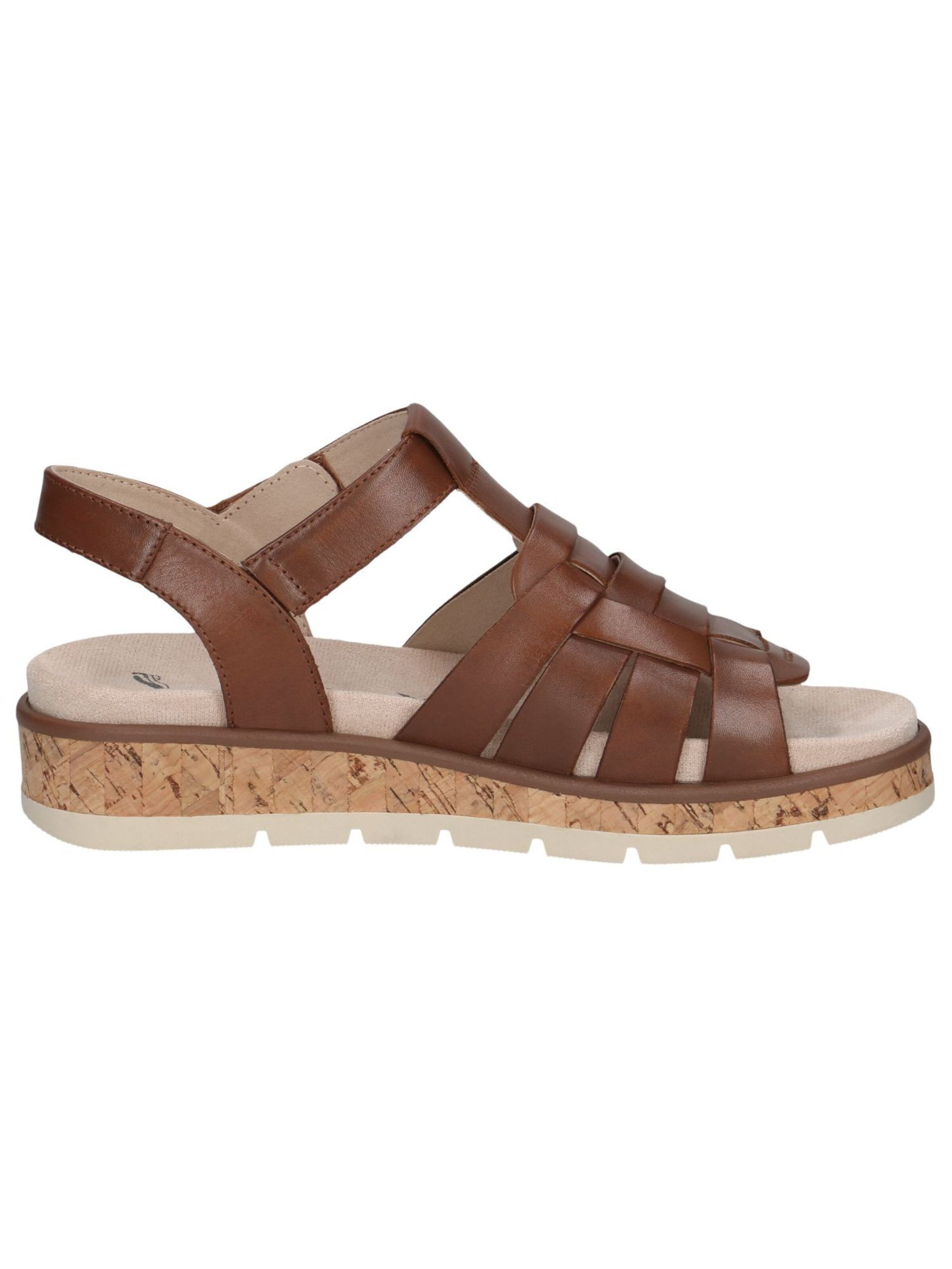 CAPRICE Sandale in Braun