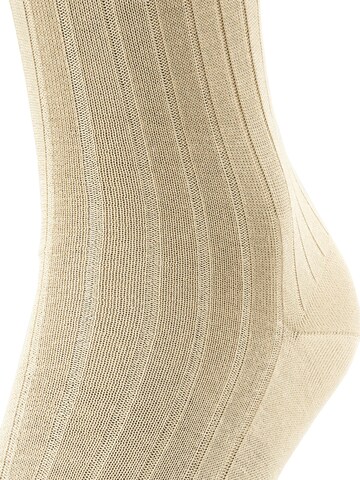 FALKE Knee High Socks 'Milano' in Beige