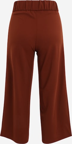 JDY Petite Regular Pleat-Front Pants 'GEGGO' in Brown