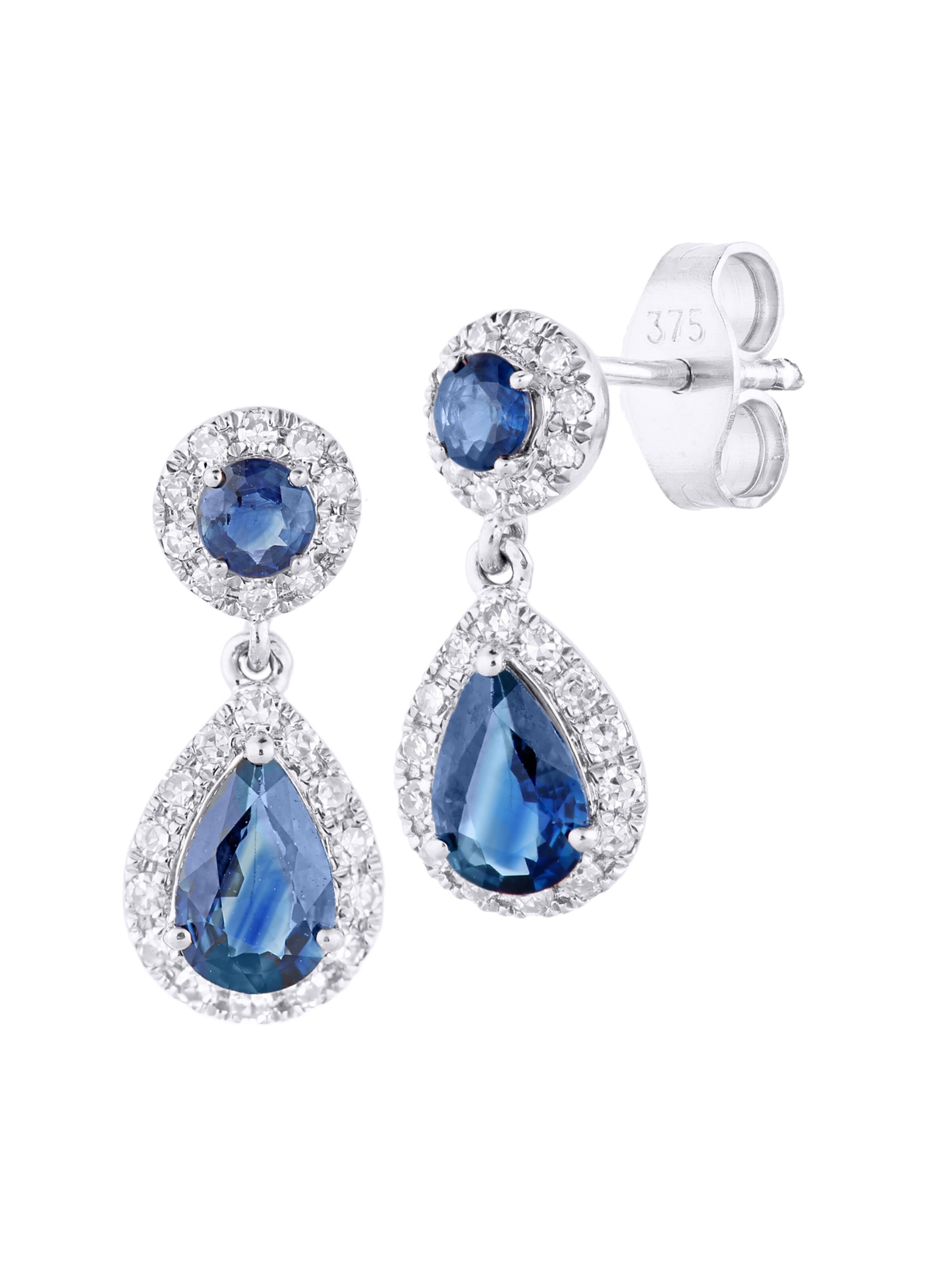 DIAMANT LETERNEL Ohrringe‌‌‌‌‌‌ in Silber: Vorderseite