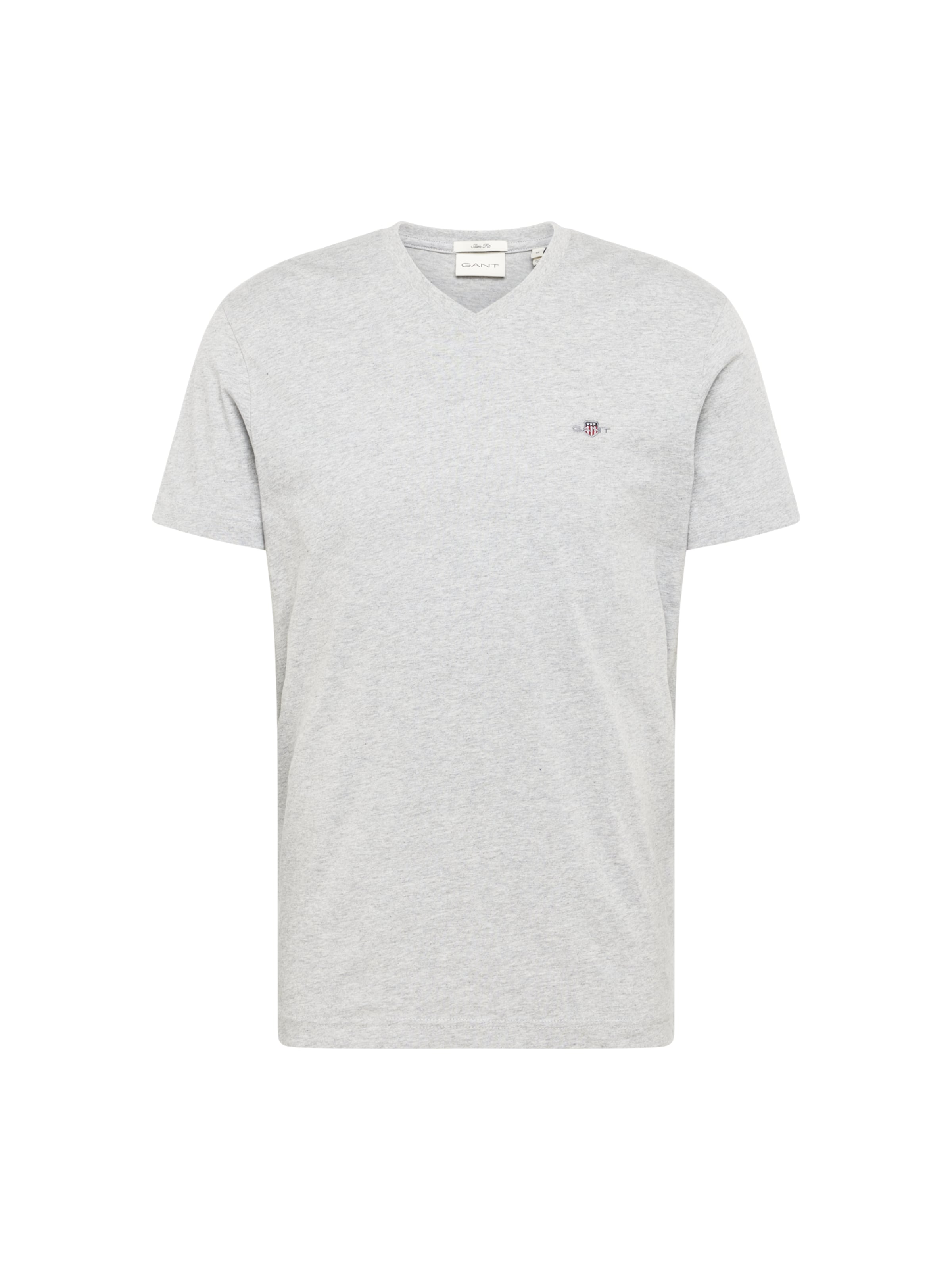 GANT Tričko – šedá: přední strana