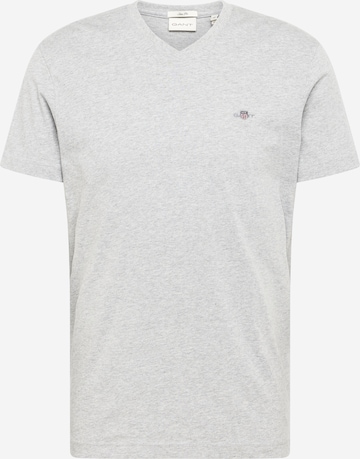 GANT Футболка в Серый: спереди