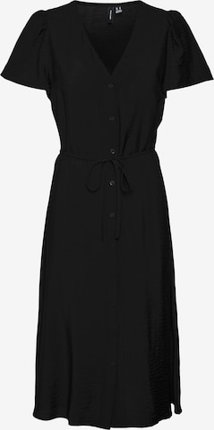 Robe-chemise 'Josie' VERO MODA en noir : devant