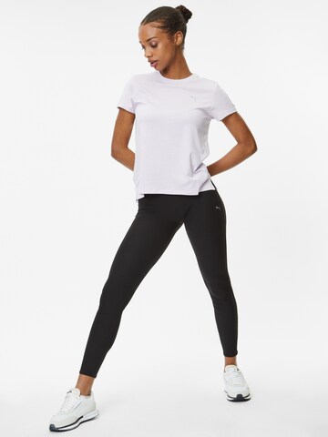 PUMA Skinny Sportbroek in Zwart