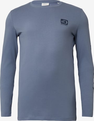 T-Shirt s.Oliver en bleu : devant