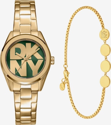 DKNY Analoog horloge in Goud: voorkant