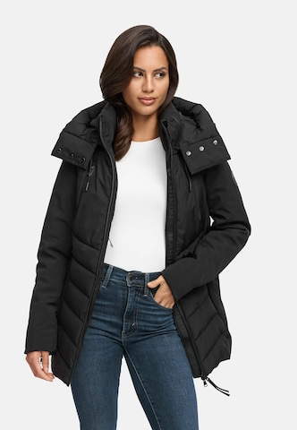 Veste d’hiver 'Tivaa XVI' MARIKOO en noir : devant