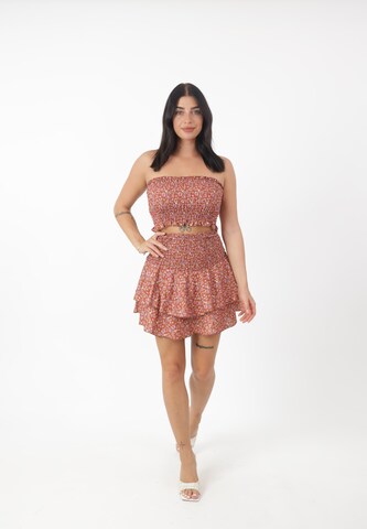 Elara Skirt in Orange