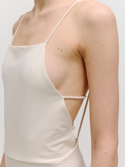 EDITED Jumpsuit 'Noor' (GOTS) in weiß, Produktansicht