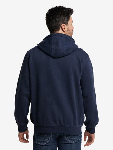 BRUNO BANANI Zip-Up Hoodie 'Aguirre' in Blue