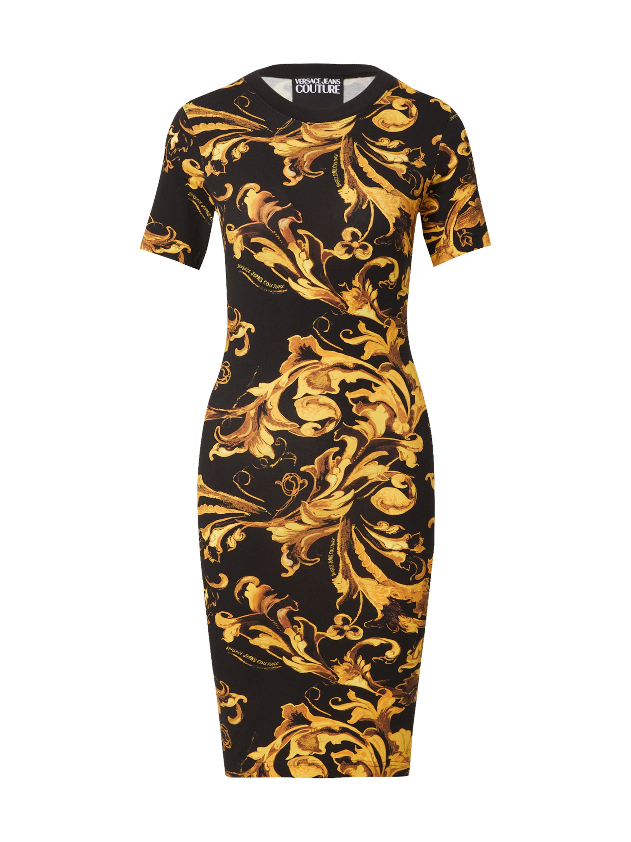 Versace Jeans CoutureHaljina - crna boja: prednji dio