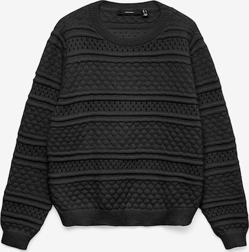VERO MODA Sweater in Black: front
