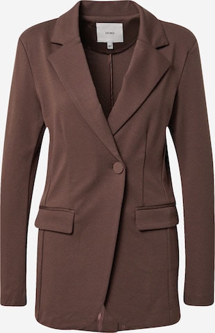 Blazer ICHI en marron : devant