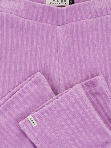 évasé Pantalon Looxs Revolution en violet