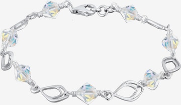 ELLI Bracelet 'Feder' in Silver: front