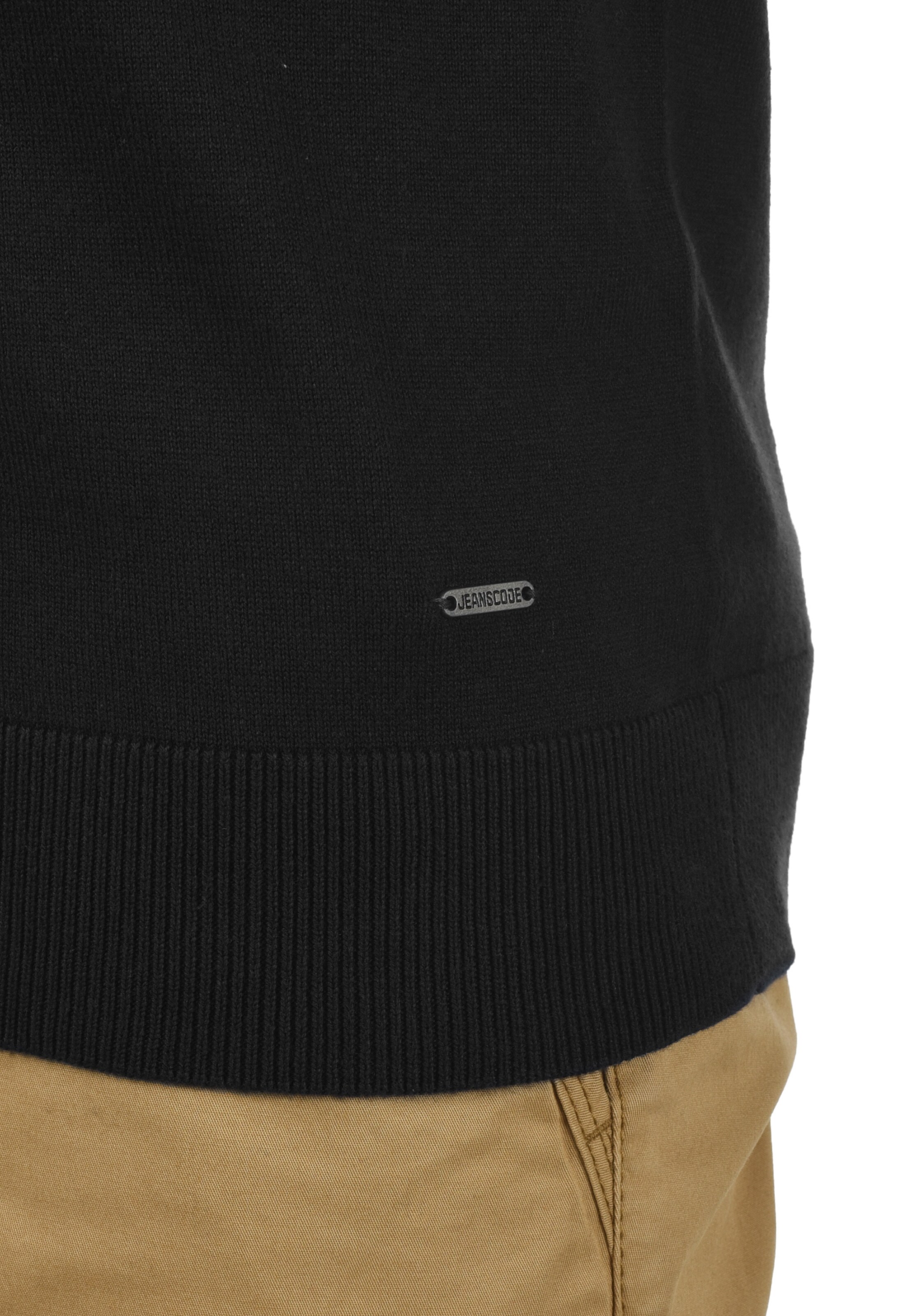 INDICODE JEANS Pullover 'Ernesto' in Schwarz