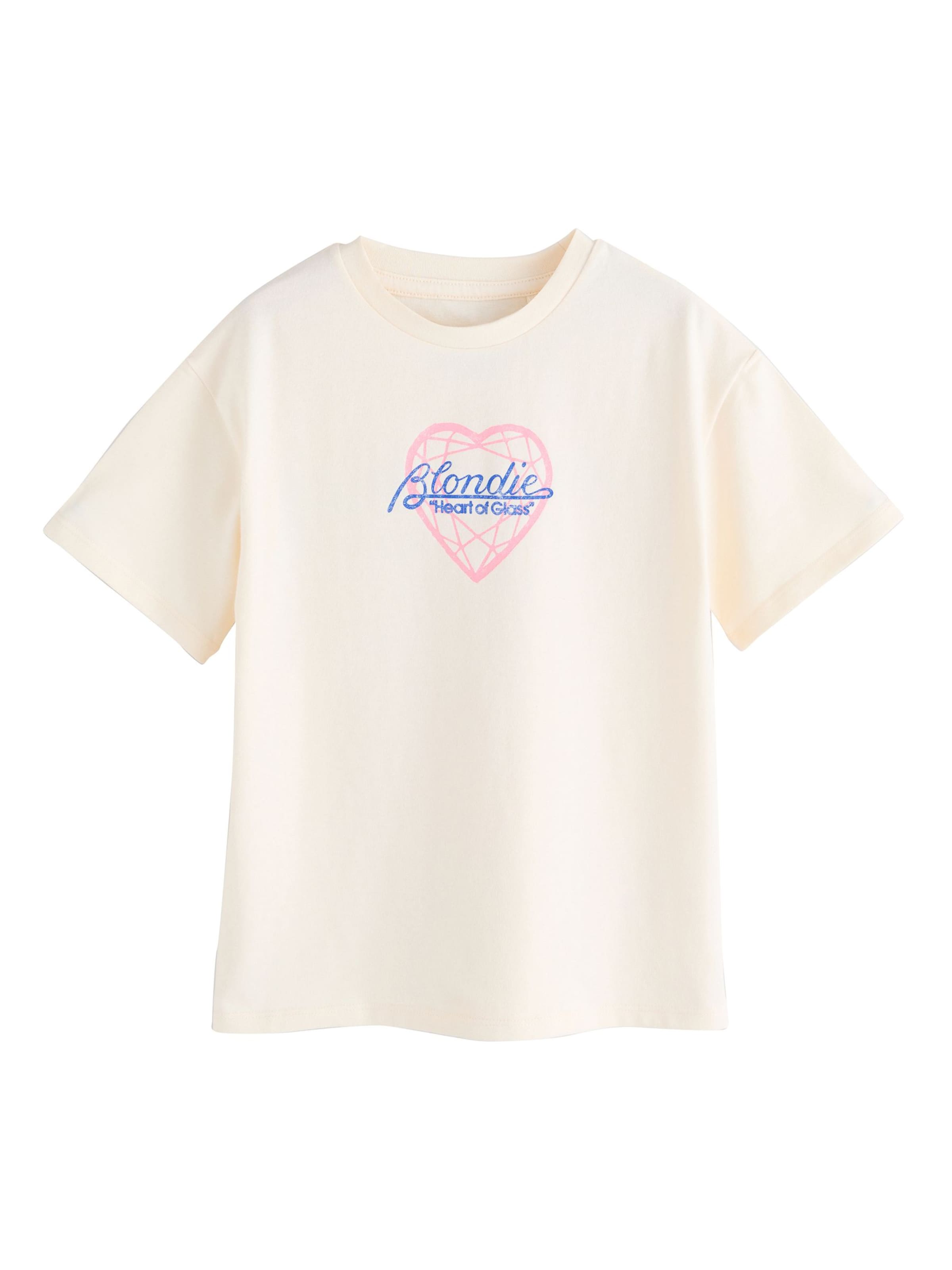 Next Shirt 'Blondie' in Wit: voorkant