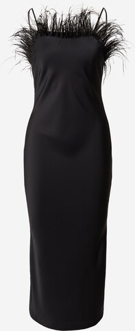 EDITED Večerna obleka 'Ariane' | črna barva: sprednja stran
