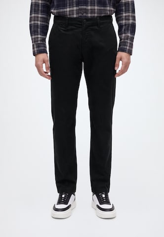 Regular Pantalon chino s.Oliver BLACK LABEL en noir : devant