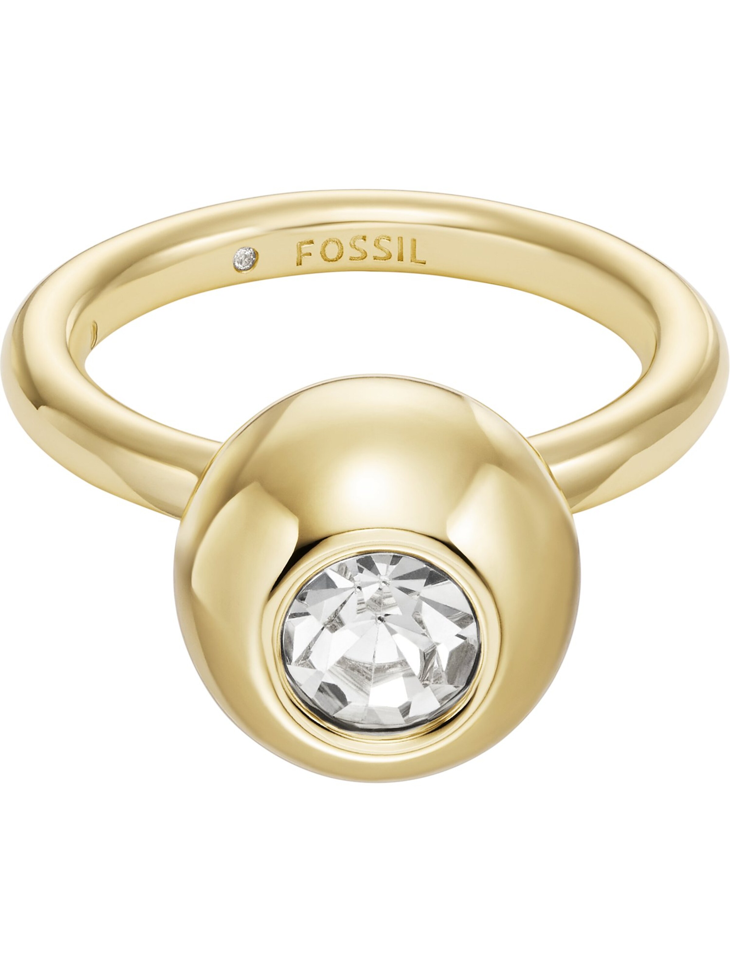 FOSSIL Ring in Gold: front