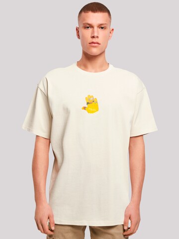 emoji couture Shirt in Beige: Vorderseite