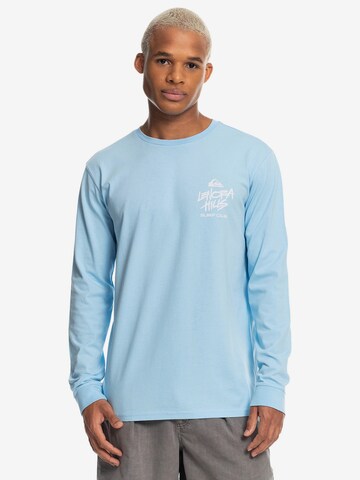 QUIKSILVER Performance Shirt in Blue: front