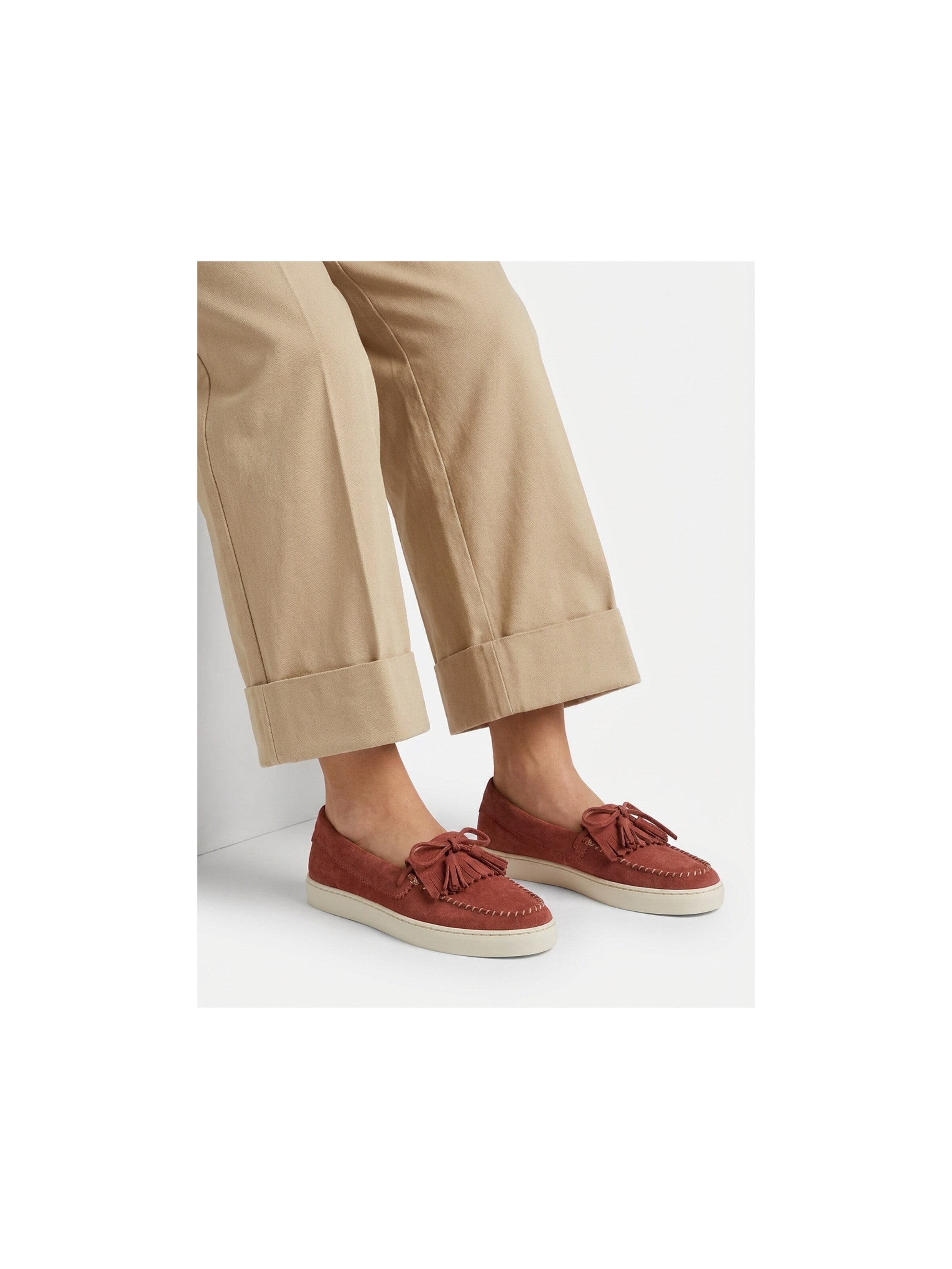 BLACKSTONE Moccasins 'Zircon' in Brown