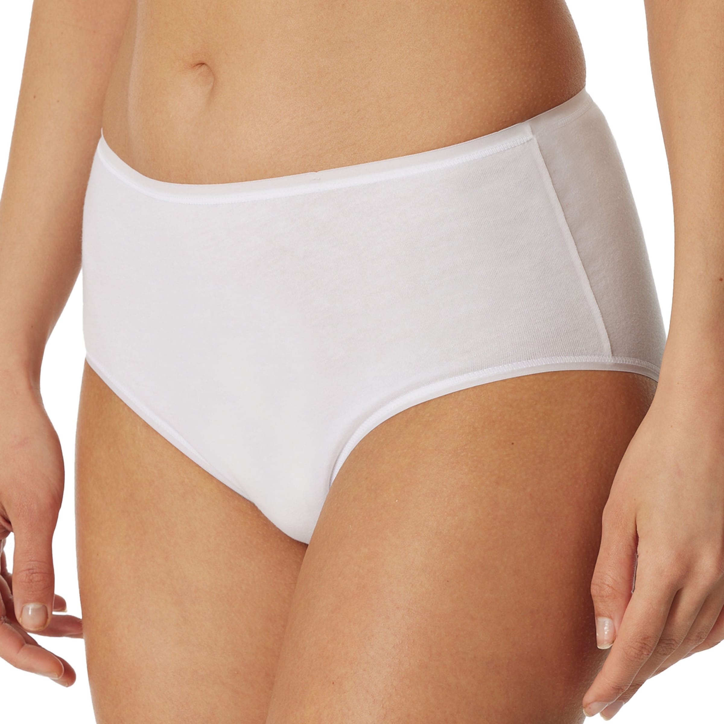 Slip di SCHIESSER in bianco: frontale