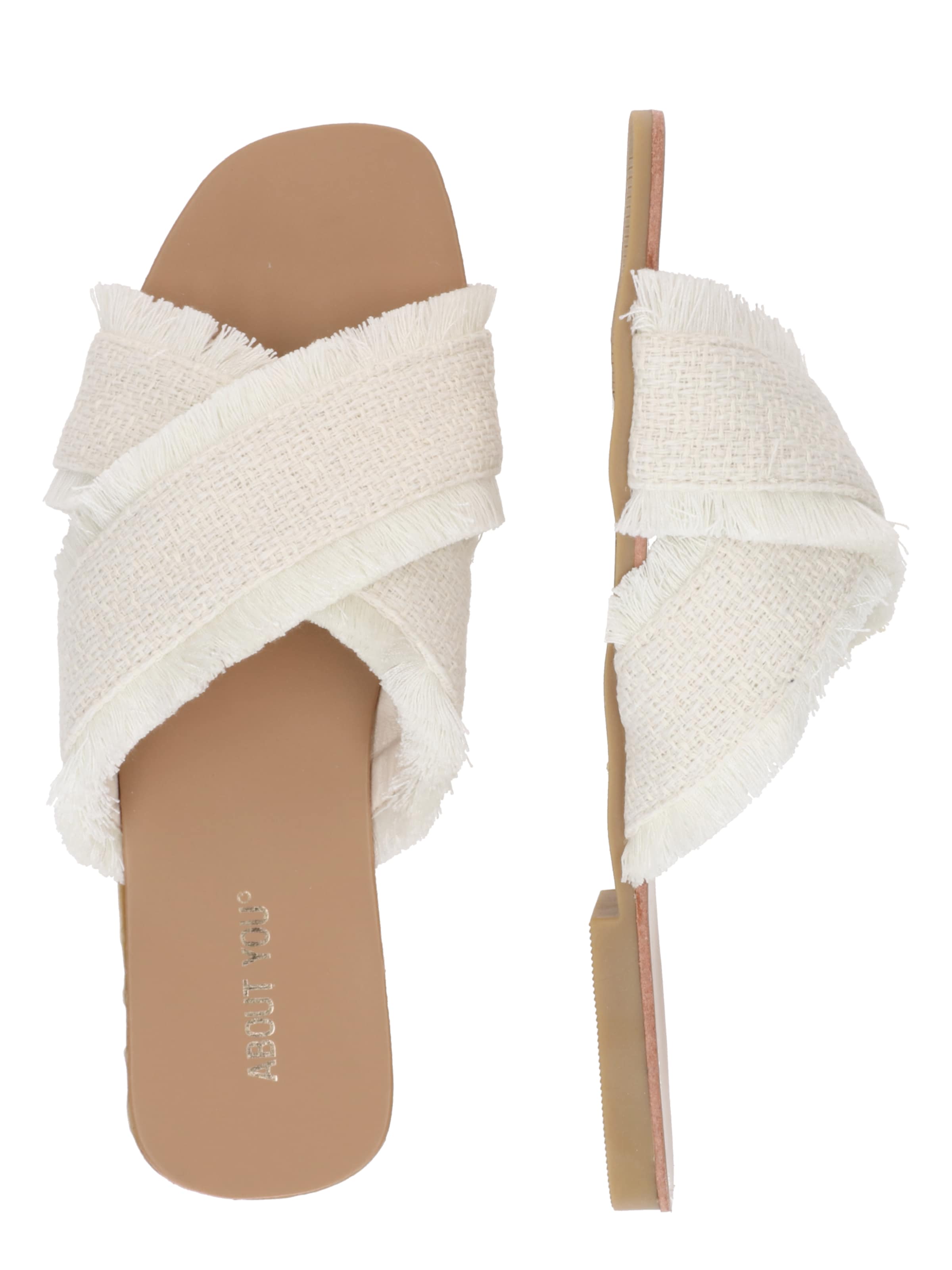 ABOUT YOU Pantolette 'Nayla' i beige